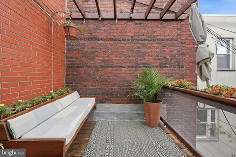 a potted plant sitting on a wooden floor