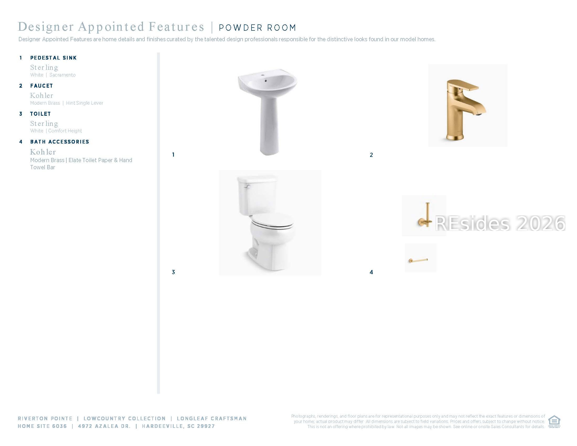 4972 Azalea Drive Hardeeville, SC 29927 - Photo 7 of 20 Powder Room