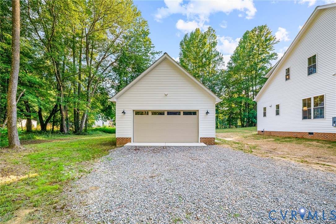8299 Pamlico Road Ashland, VA 23005 - Photo 35 of 35 a view of a house with backyard and garden