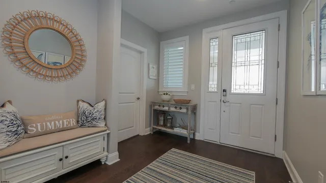 a room with furniture and a window