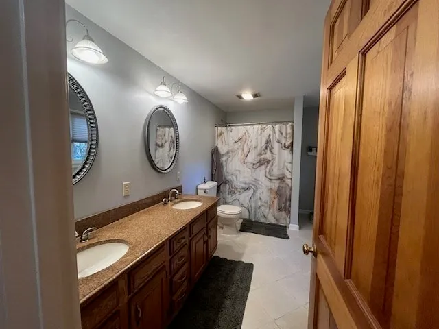 a very nice looking room with a large window