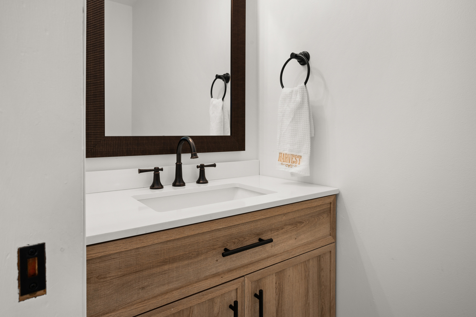649 Fox Hollow Court DeKalb, IL 60115 - Photo 18 of 38 a bathroom with a sink and a mirror