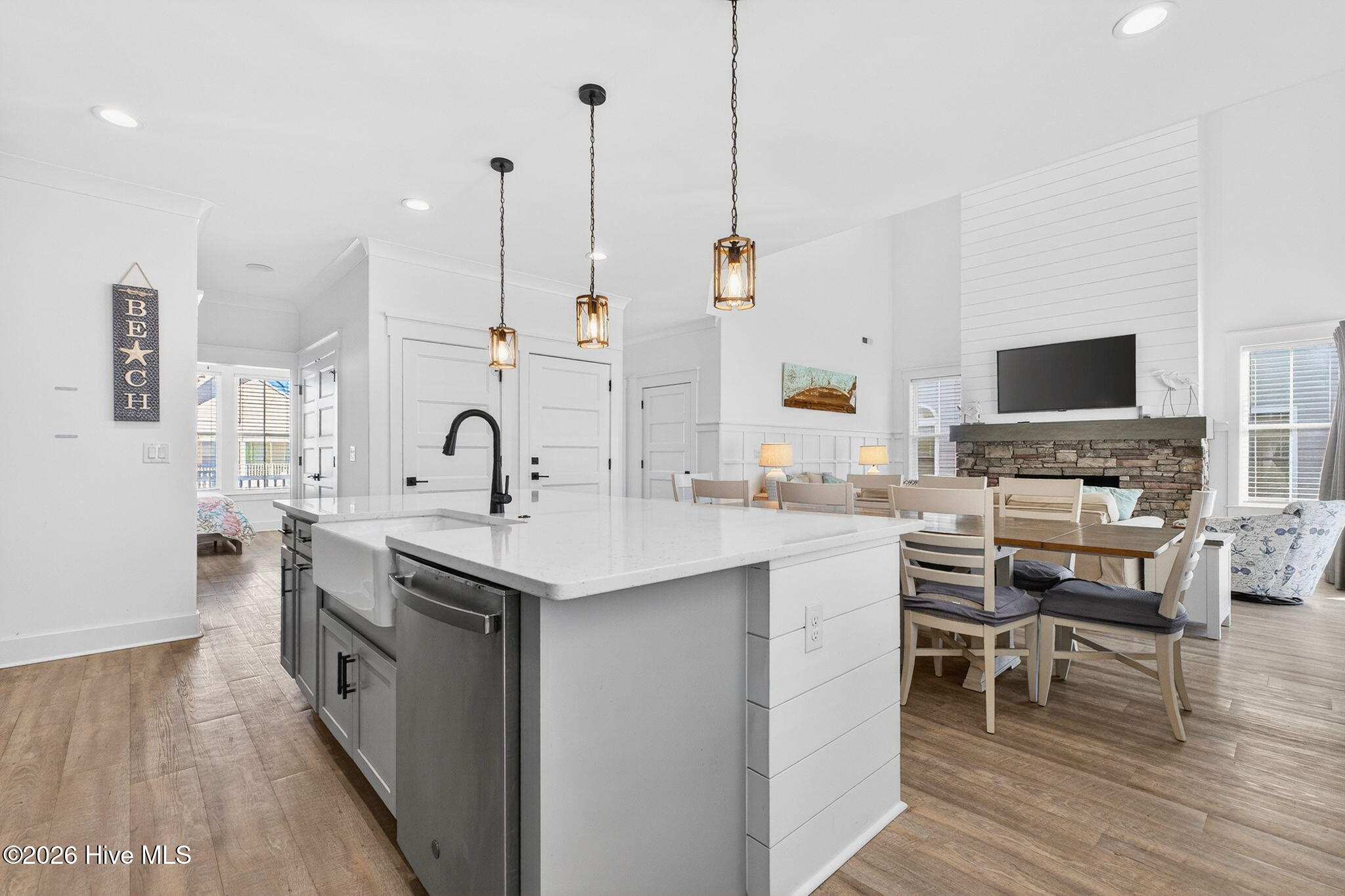 410 2nd Street Sunset Beach, NC 28468 - Photo 15 of 78 Kitchen into Great Room