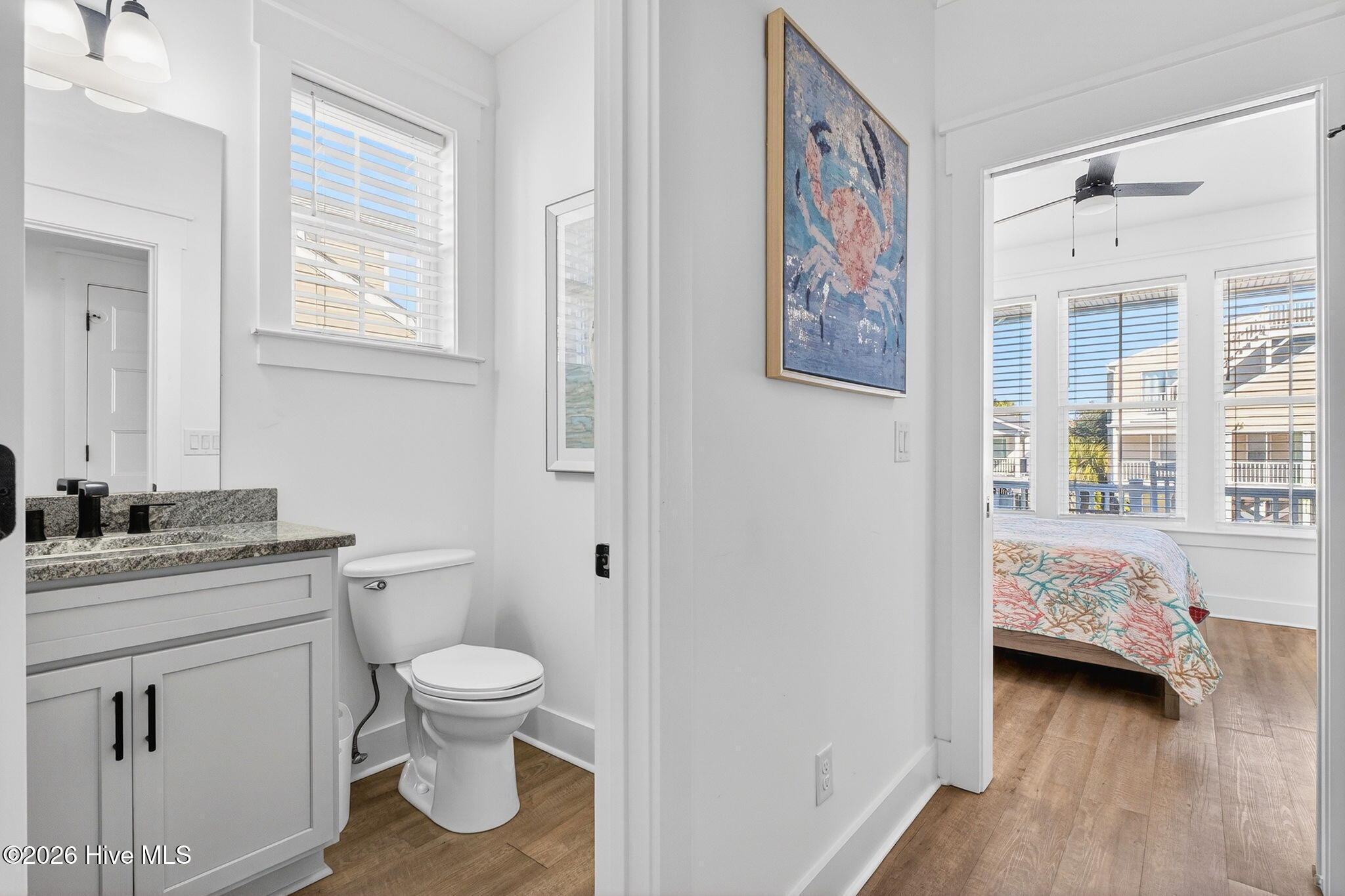 410 2nd Street Sunset Beach, NC 28468 - Photo 22 of 78 Half Bath/Hallway/Bedroom