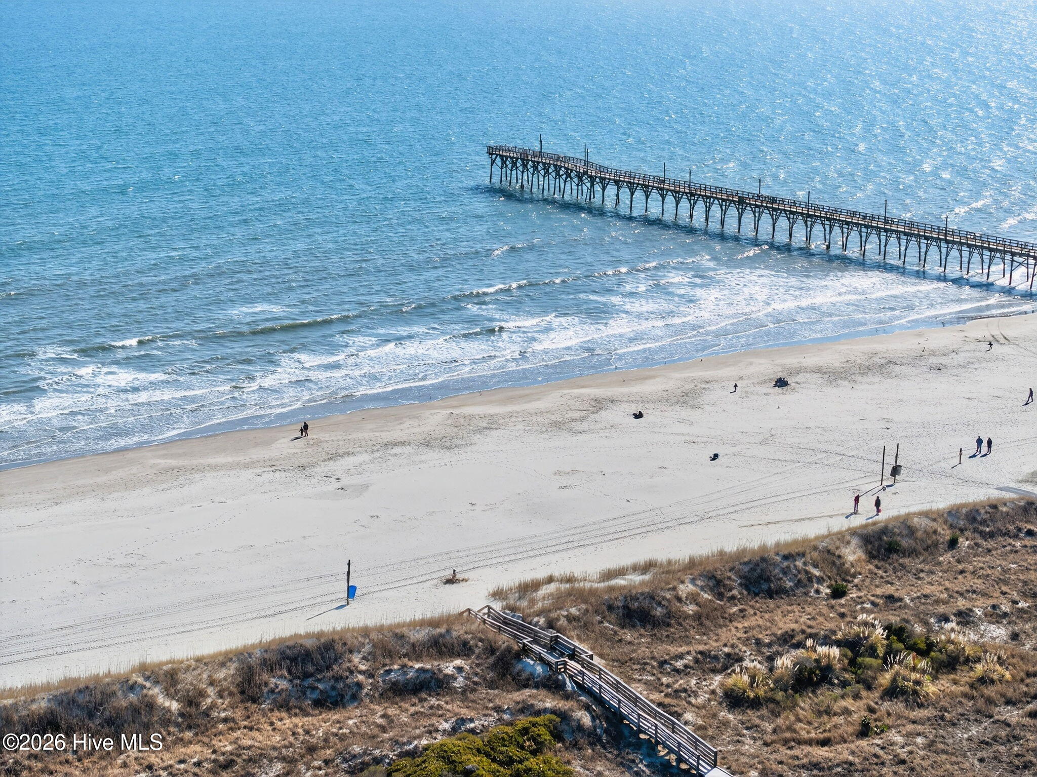 410 2nd Street Sunset Beach, NC 28468 - Photo 75 of 78 Beach/Pier Aerial