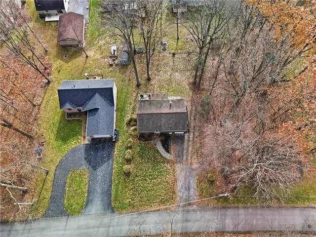 front view of a house with staircase