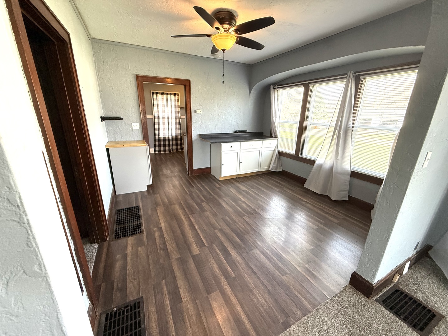 302 West Division Street Amboy, IL 61310 - Photo 11 of 23 a view of an entryway with wooden floor