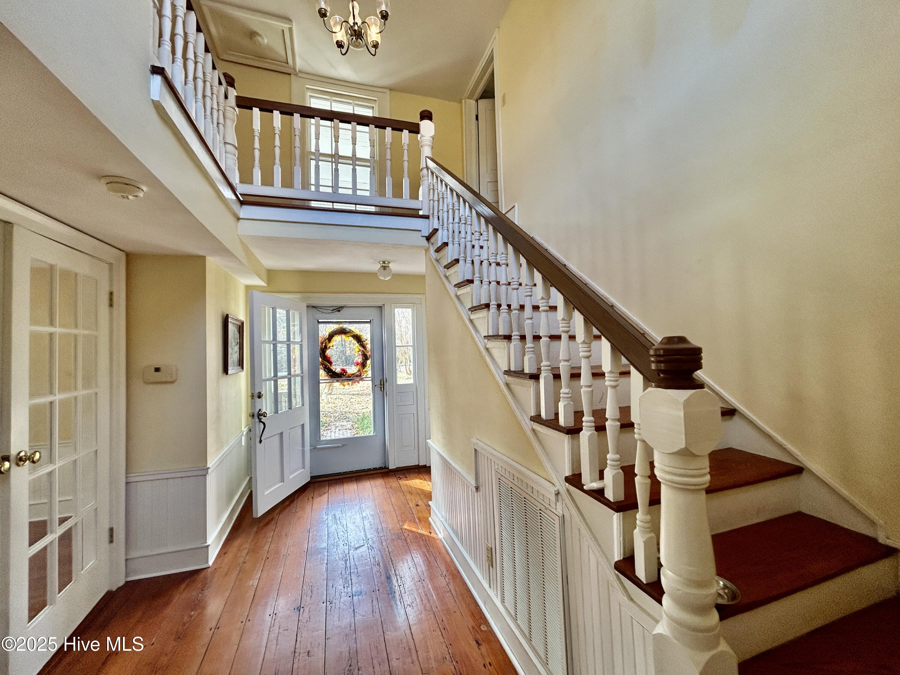 248 Highway 305 Windsor, NC 27983 - Photo 8 of 57 view of staircase and landing from back of foyer