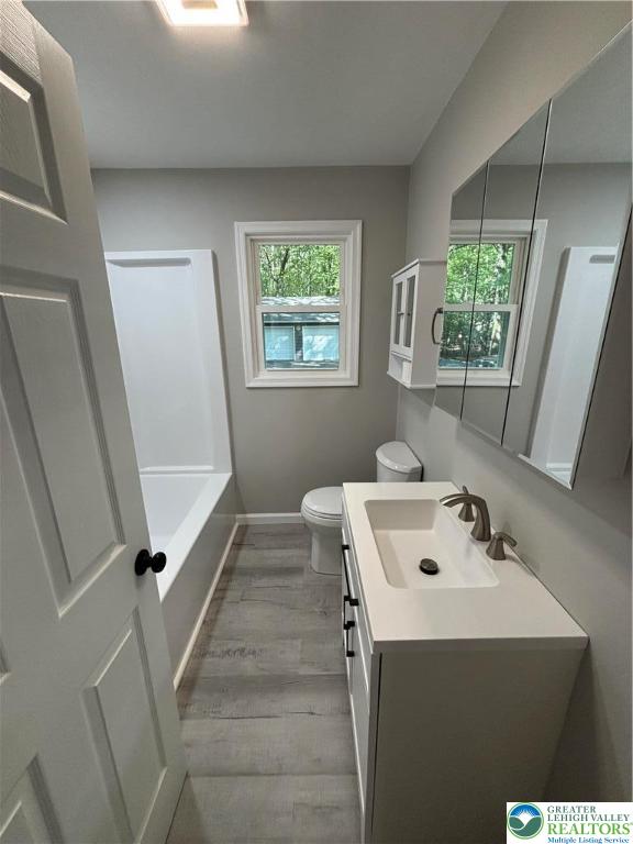 250 Bird Lane Kunkletown, PA 18058 - Photo 16 of 40 a bathroom with a sink a window and a mirror