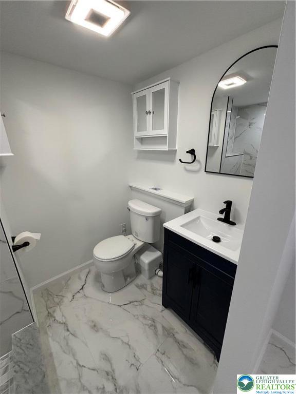 250 Bird Lane Kunkletown, PA 18058 - Photo 30 of 40 a bathroom with a sink toilet and mirror