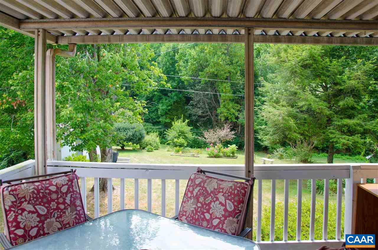 230 Ridge Street Lovingston, VA 22949 - Photo 31 of 37 a view of a bench in the balcony