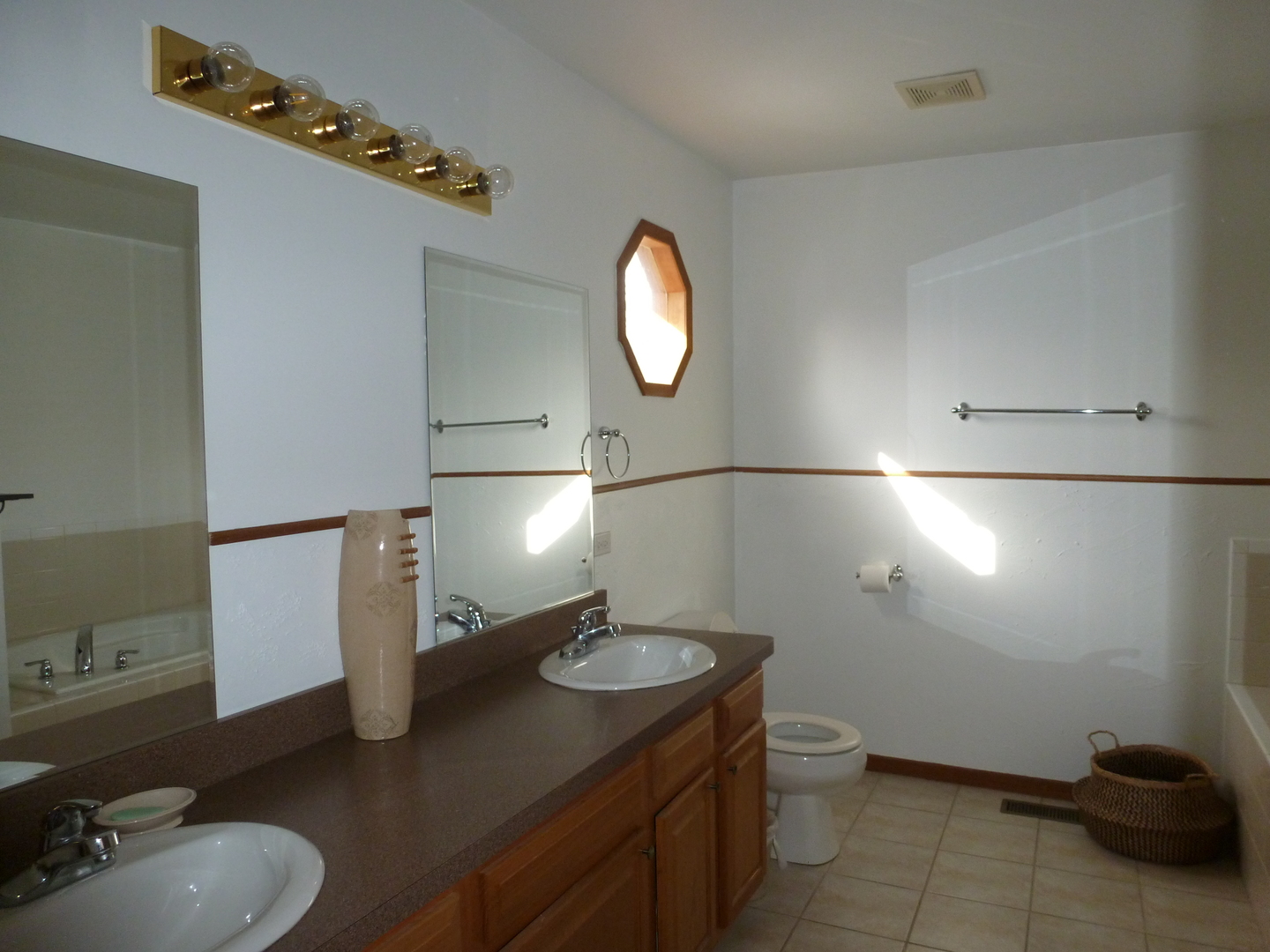 16212 Trumbull Avenue Markham, IL 60428 - Photo 19 of 36 a bathroom with a sink and a mirror