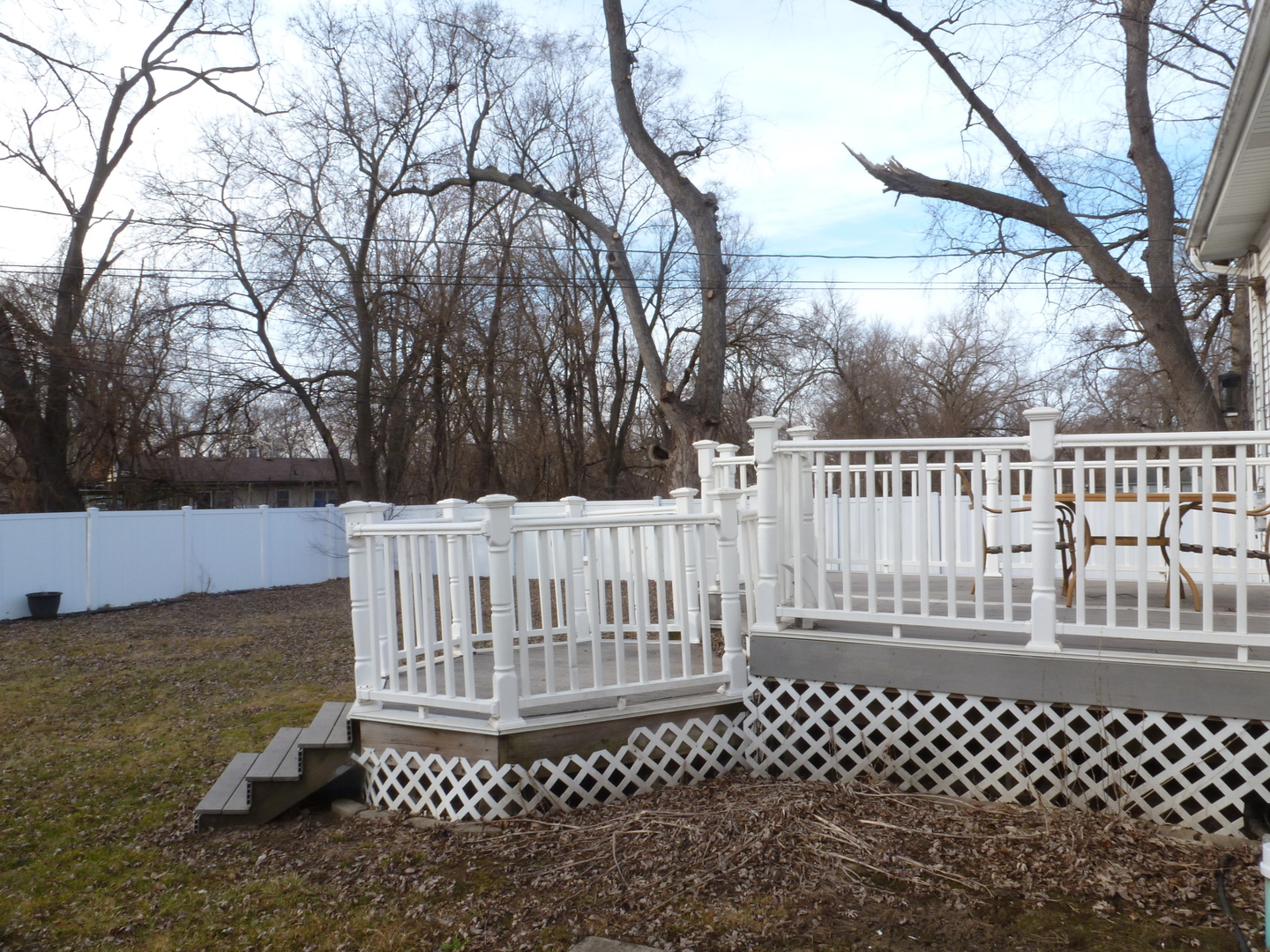 16212 Trumbull Avenue Markham, IL 60428 - Photo 32 of 36 a view of a bench in the backyard