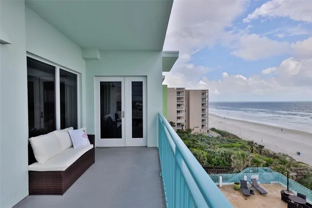 a view of a multi story tree