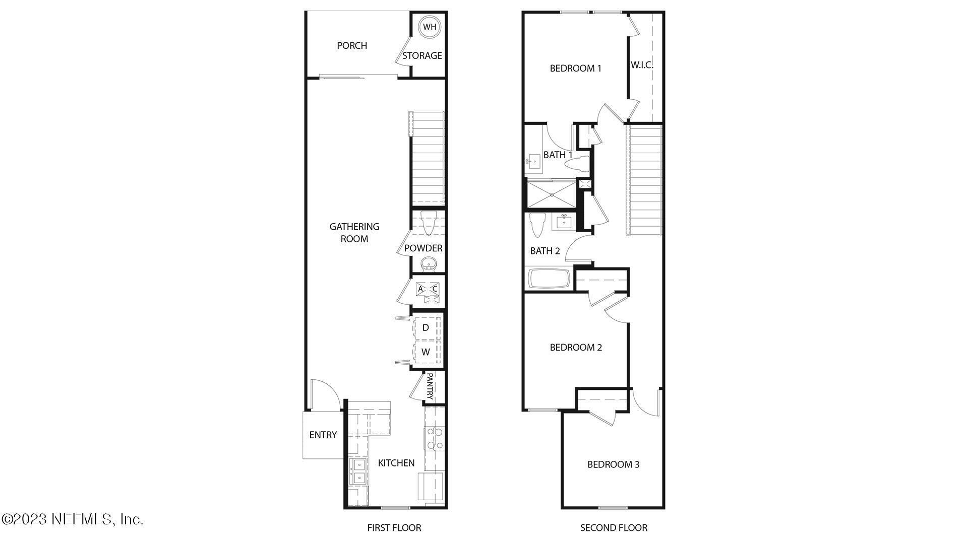 71 Wading Ibis Road St. Augustine, FL 32095 - Photo 2 of 37 a picture of a floor plan