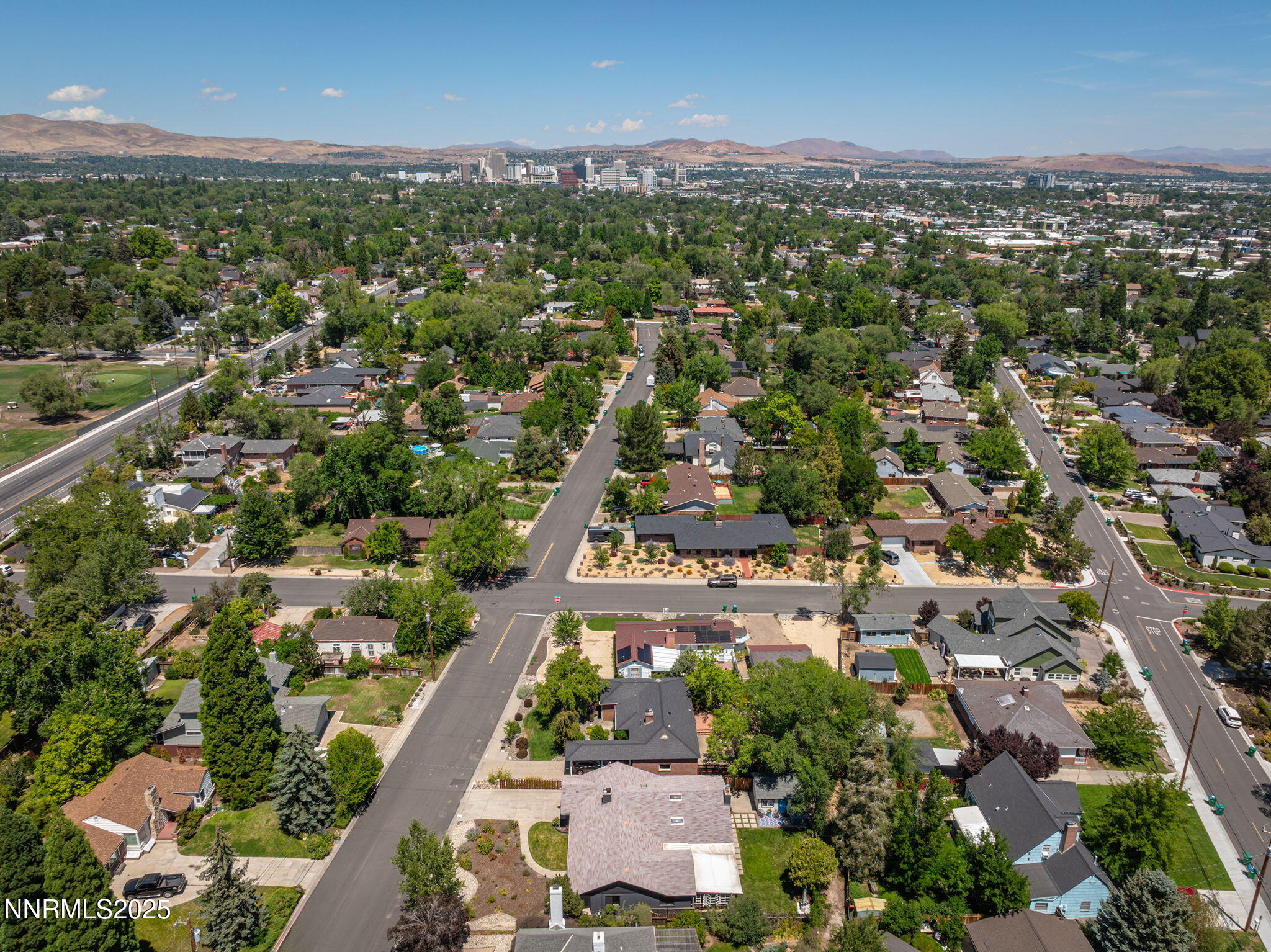 2330 Sunrise Drive Reno, NV 89509 - Photo 13 of 48 an aerial view of residential houses with outdoor space