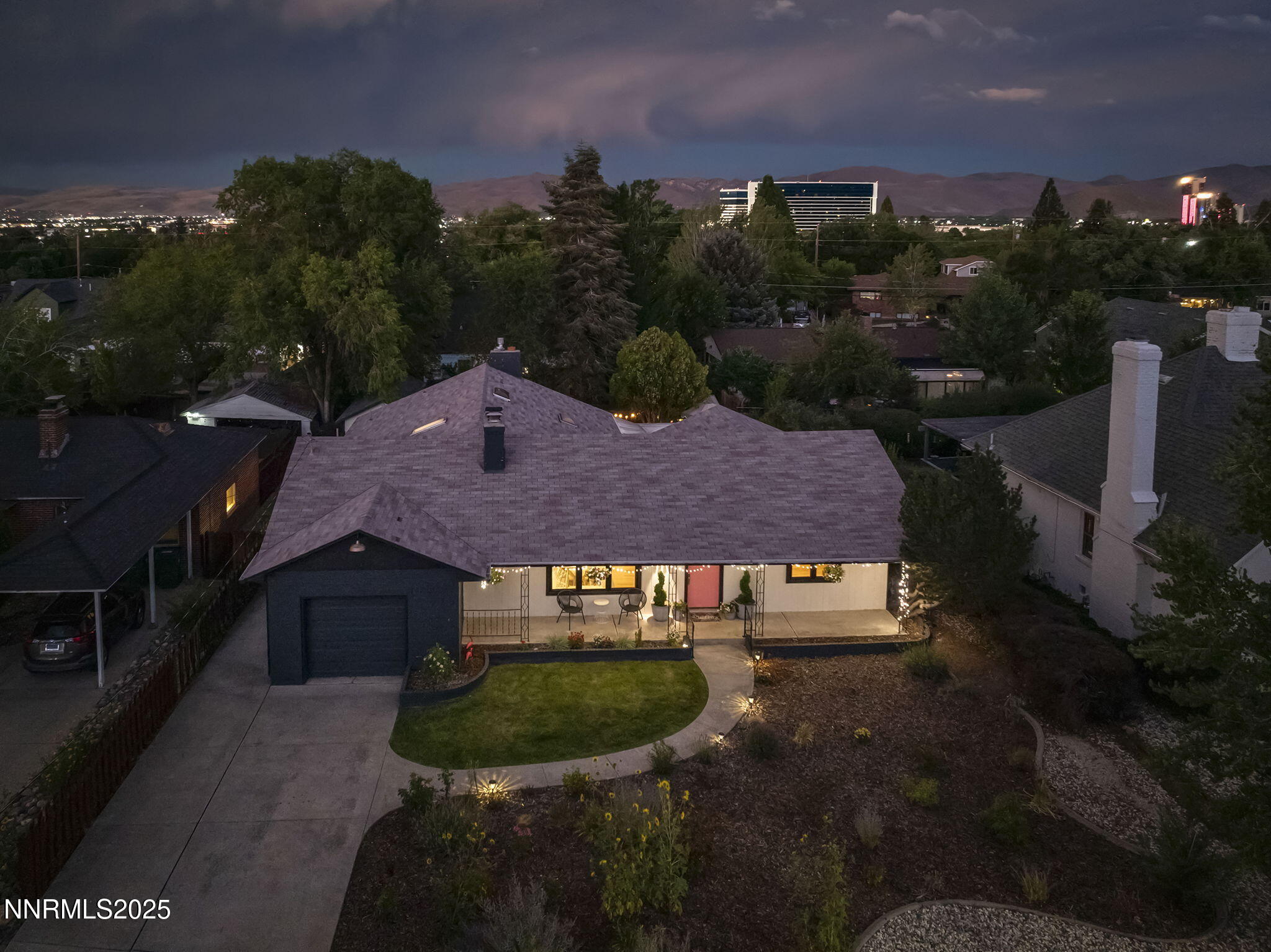 2330 Sunrise Drive Reno, NV 89509 - Photo 4 of 48 a aerial view of a house with garden