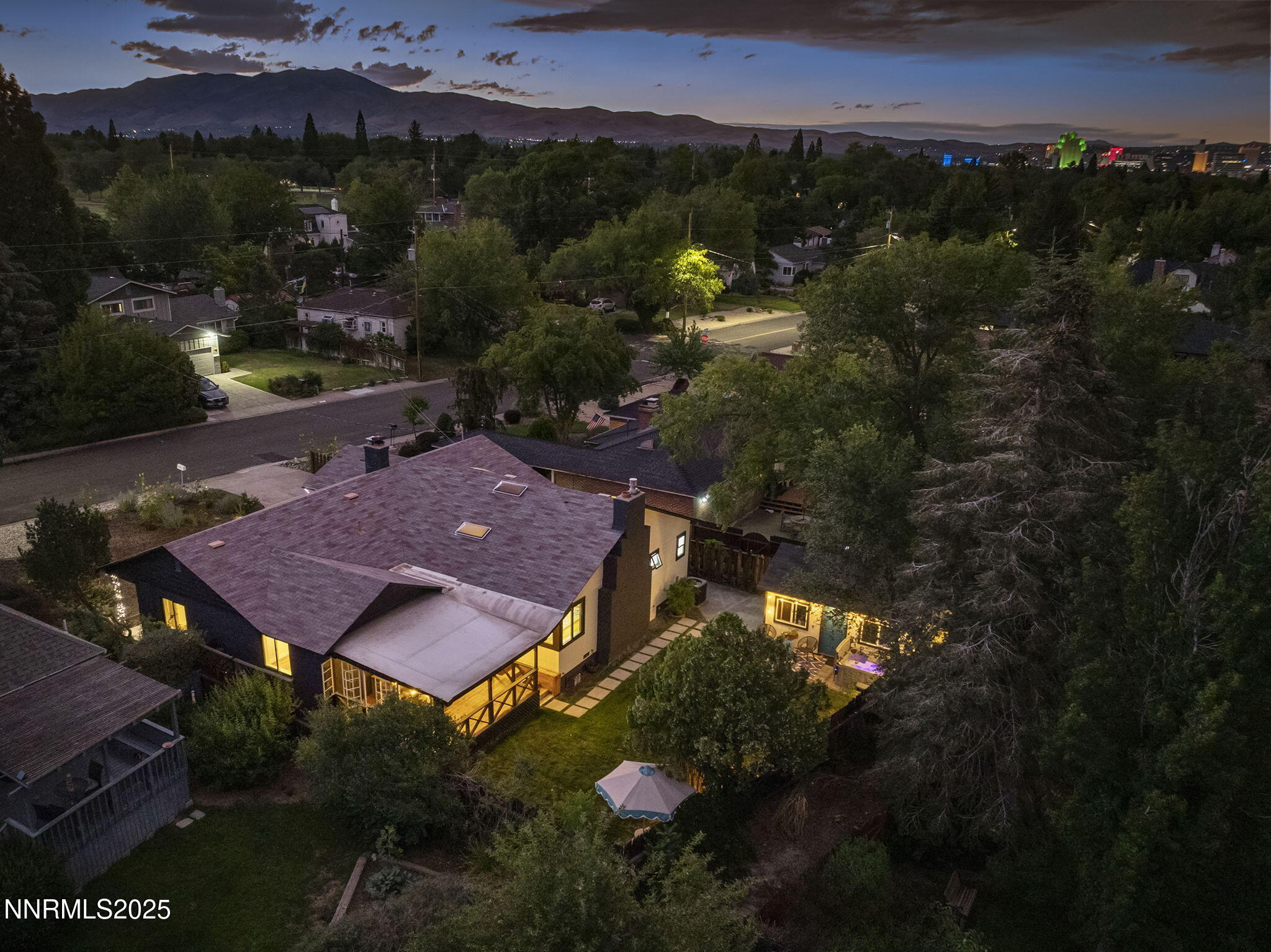 2330 Sunrise Drive Reno, NV 89509 - Photo 47 of 48 a aerial view of a house with a yard