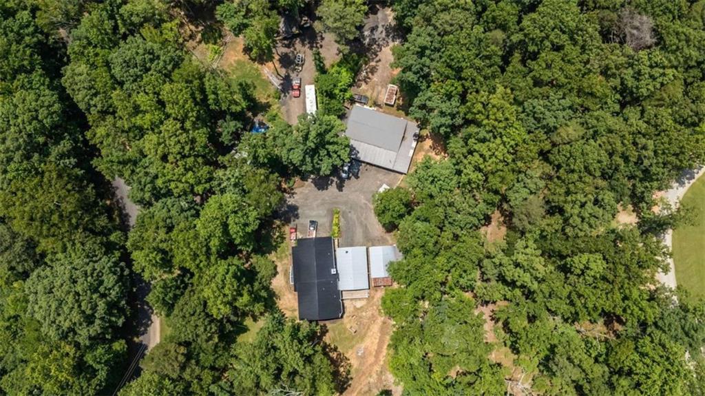 261 Clayton Trail Canton, GA 30114 - Photo 35 of 37 an aerial view of a house with a yard