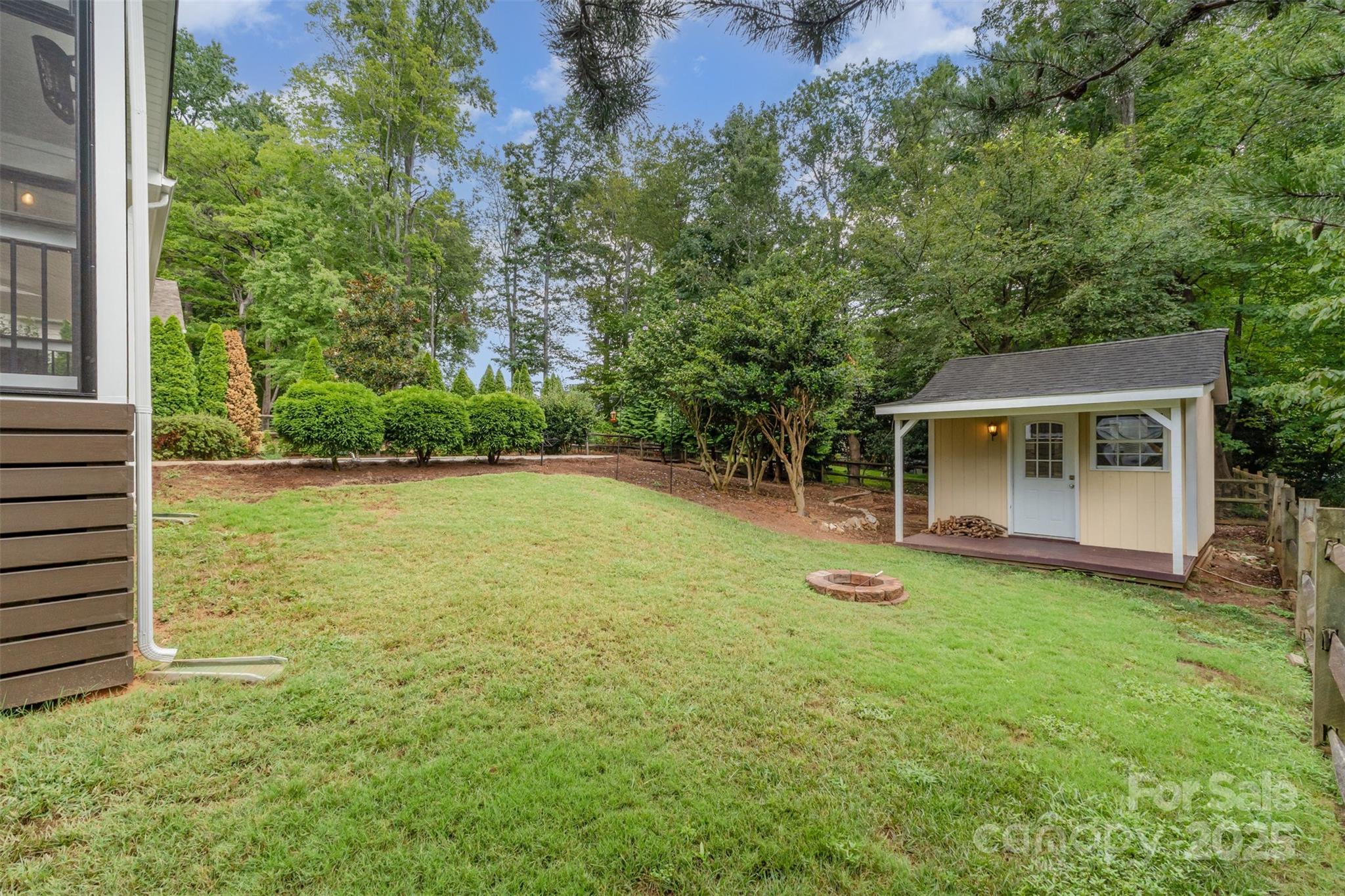2746 Cameron Commons Way Matthews, NC 28104 - Photo 33 of 38 a view of a house with backyard and garden