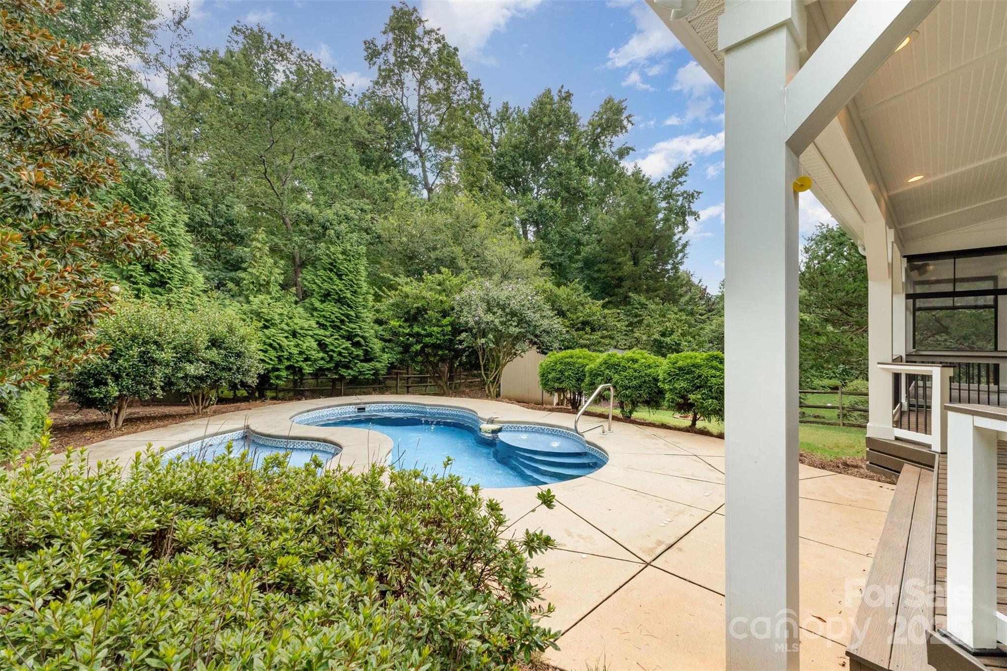 2746 Cameron Commons Way Matthews, NC 28104 - Photo 36 of 38 a view of a swimming pool with a patio