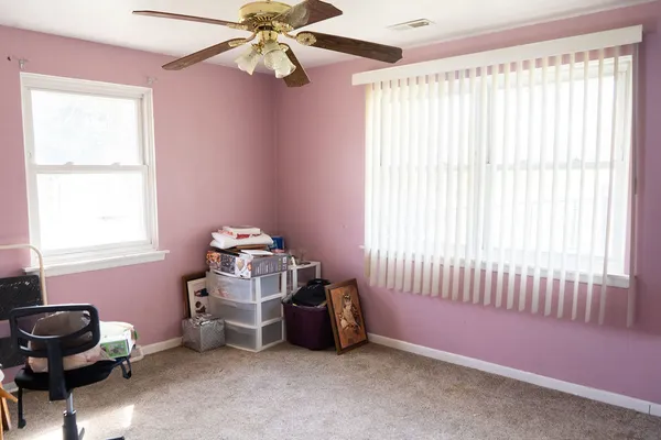 a livingroom with window