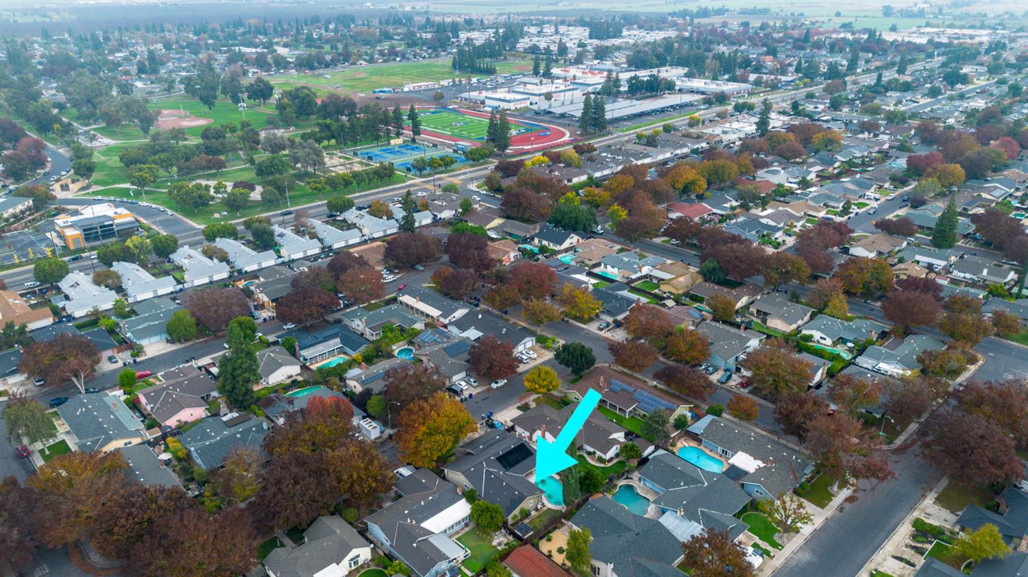 1416 Buttonwillow Drive Modesto, CA 95355 - Photo 35 of 39 a view of a city