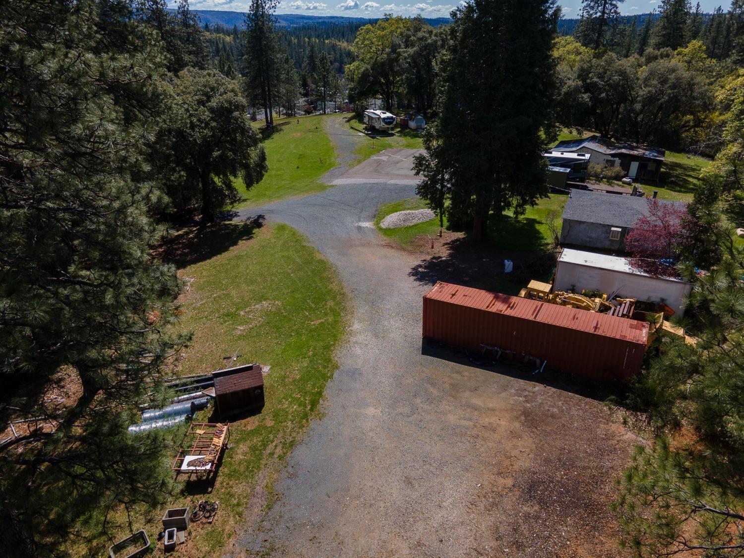 155 Whitcomb Avenue Colfax, CA 95713 - Photo 22 of 30 an aerial view of a house with garden space and street view