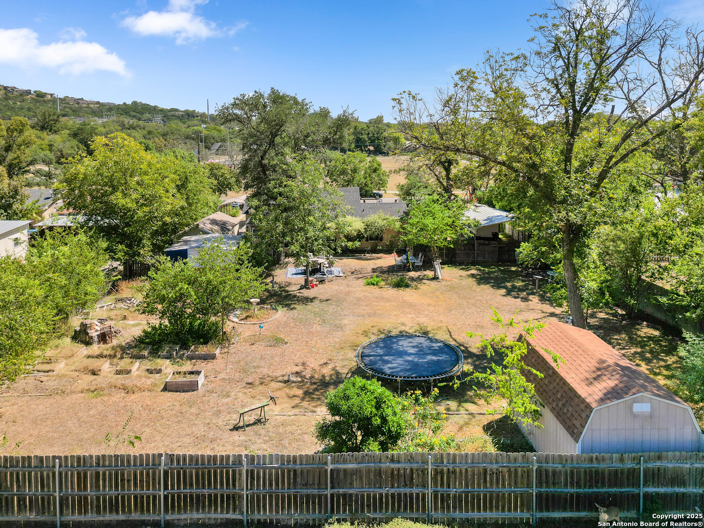 608 Ross Street Kerrville, TX 78028 - Photo 23 of 24 a view of a backyard