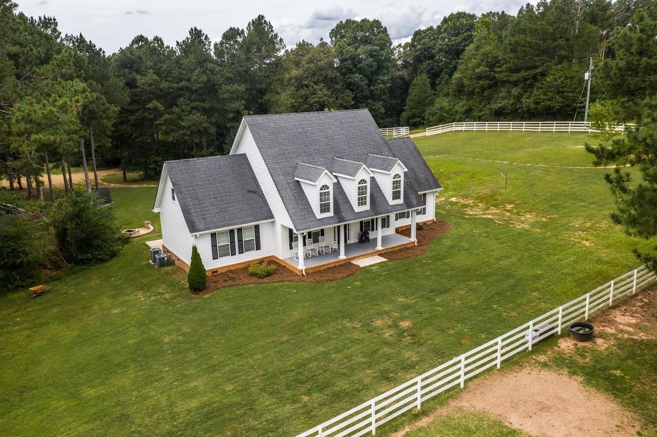 435 Pullen Road Cedartown, GA 30125 - Photo 1 of 1 a aerial view of a house with a garden
