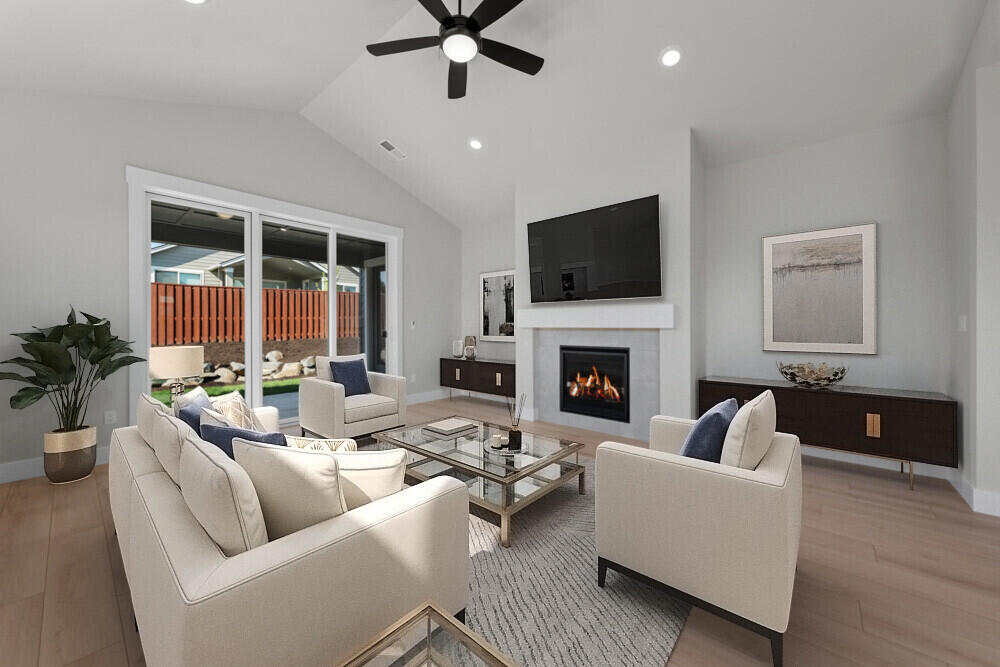 Home will be similar to virtually staged photo shown.