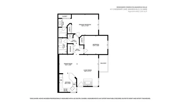 $750,000 | 411 South Rosemary Lane, Anaheim Hills, CA 92808
