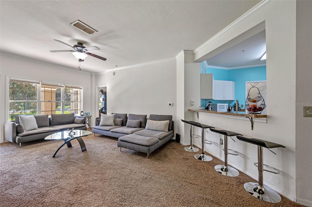 3701 Conroy Road, Unit 1812 Orlando, FL 32839 - Photo 5 of 37 a living room with furniture
