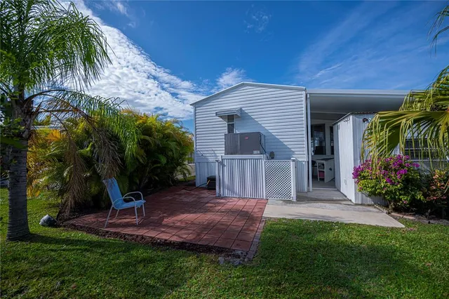 a view of a balcony with an outdoor space