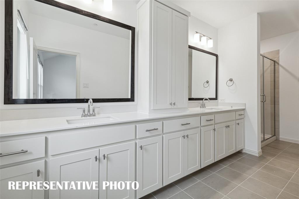 1015 Magdalena Way Midlothian, TX 76065 - Photo 8 of 16 Plenty of space for two in this wonderful owner's bath. REPRESENTATIVE PHOTO