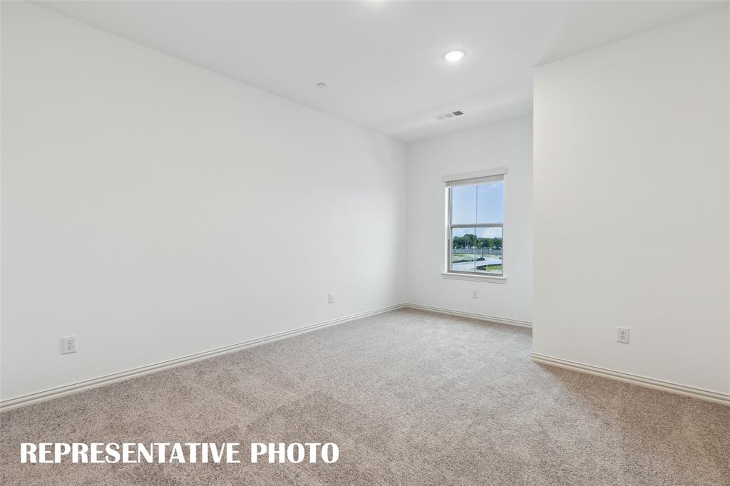 1015 Magdalena Way Midlothian, TX 76065 - Photo 16 of 16 You'll find nicely sized secondary bedrooms in our Emily floor plan. REPRESENTATIVE PHOTO