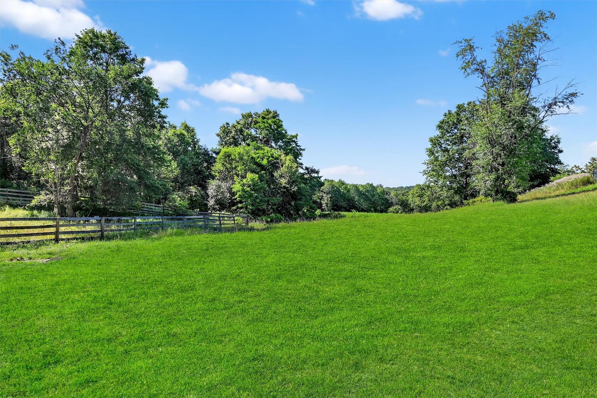 151 Tuthill Road Blooming Grove, NY 10914 - Photo 38 of 49 a view of green field with wooden fence
