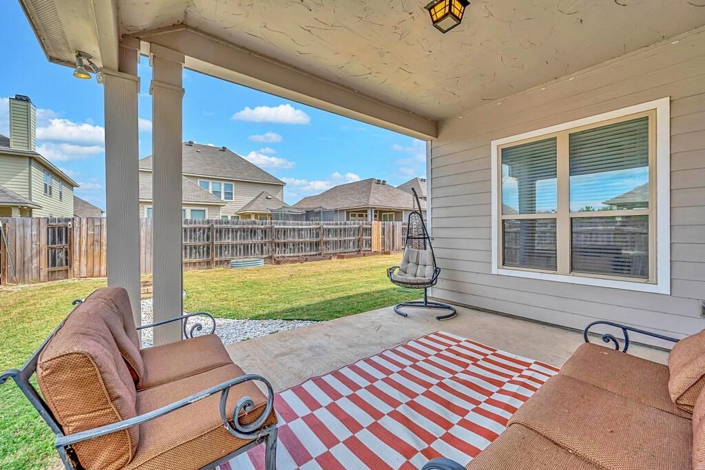 2720 Beutel Road Lorena, TX 76655 - Photo 33 of 37 Fenced backyard featuring a patio and a residential view