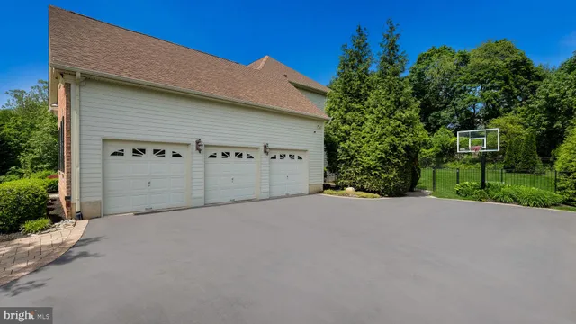 a swimming pool with yard