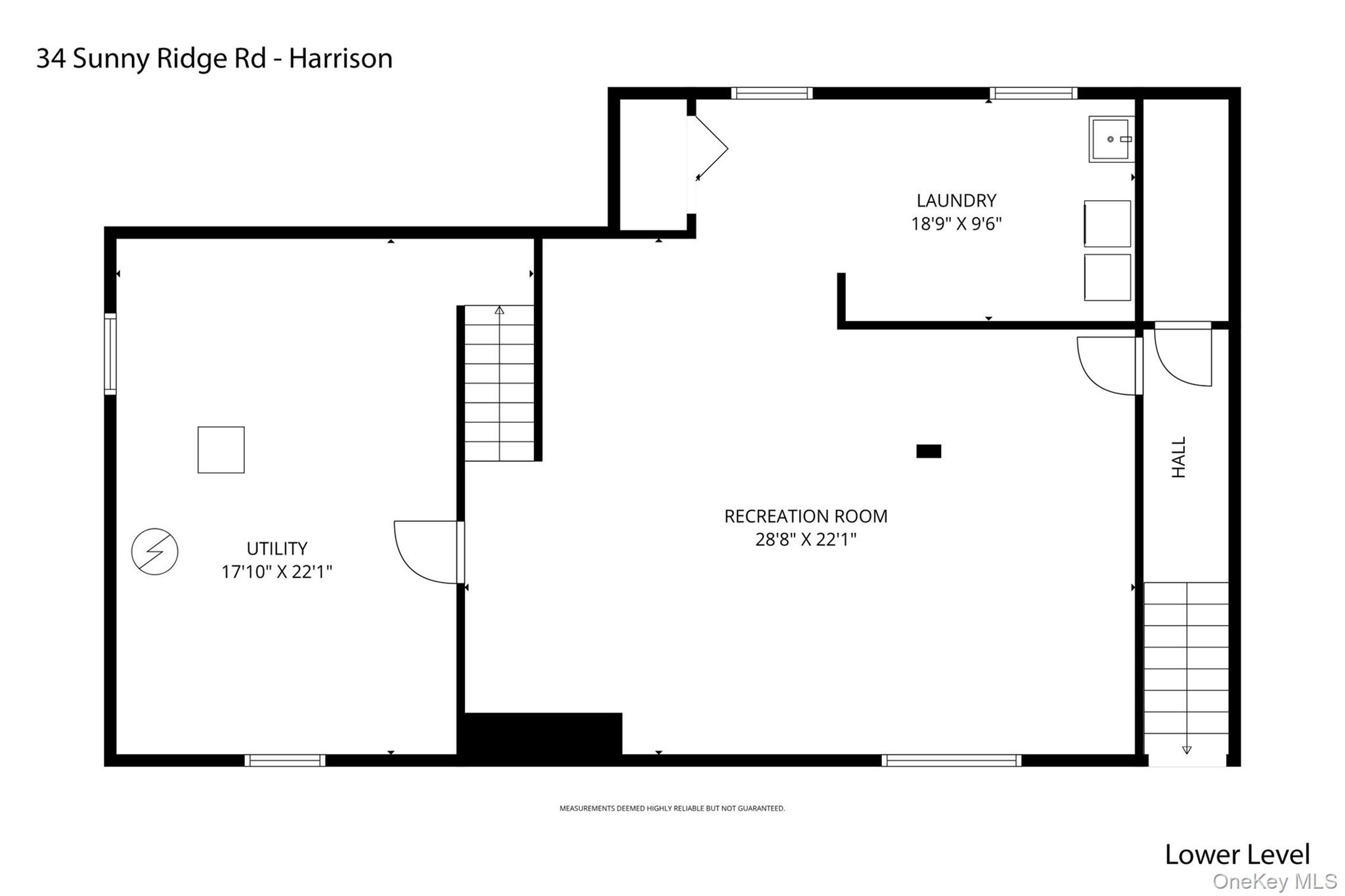 34 Sunny Ridge Road Harrison, NY 10528 - Photo 41 of 41 Basement level, walk out to garage