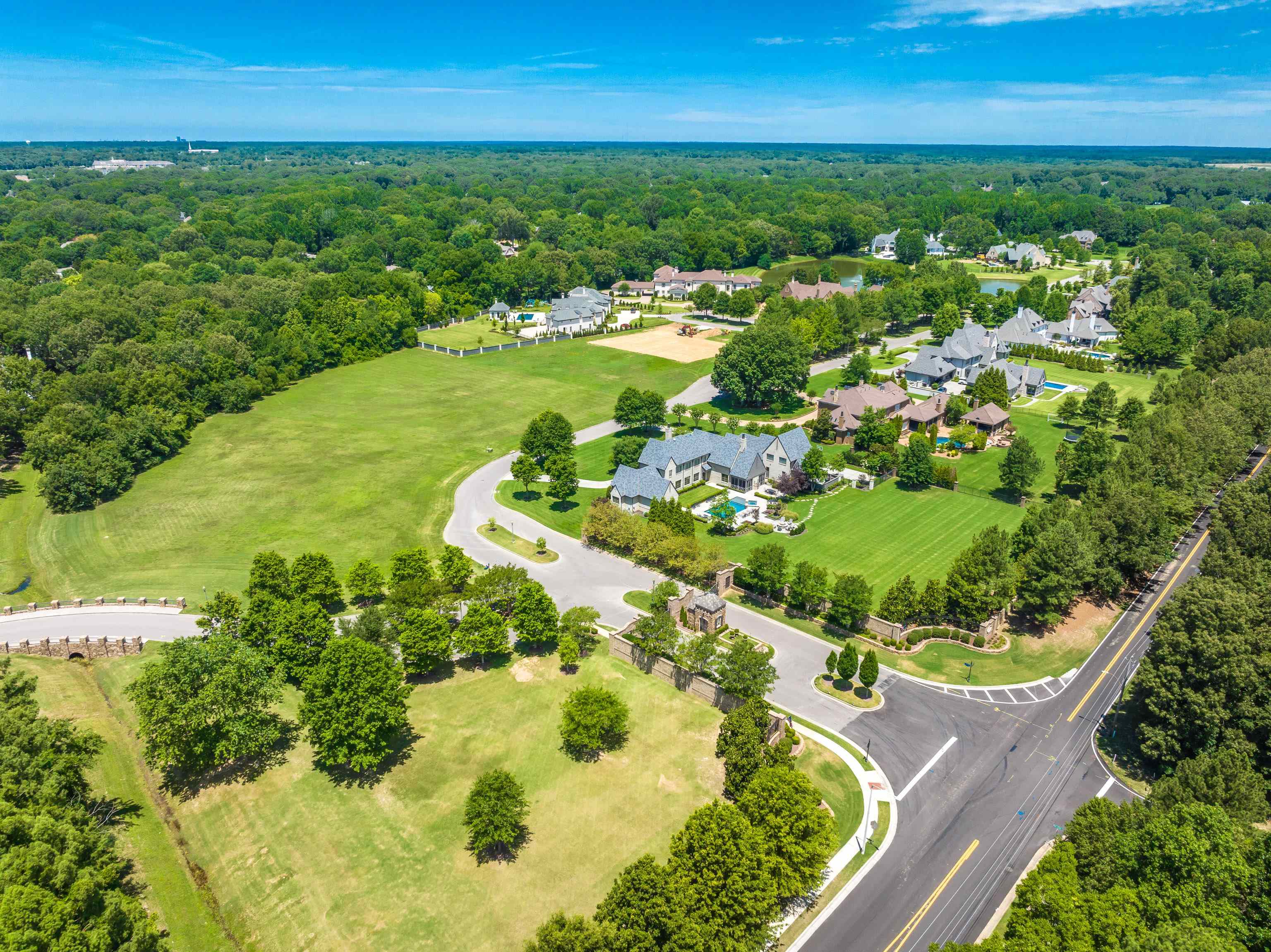 0 Dubray Manor Drive Collierville, TN 38017 - Photo 12 of 12 a view of a lake with a yard