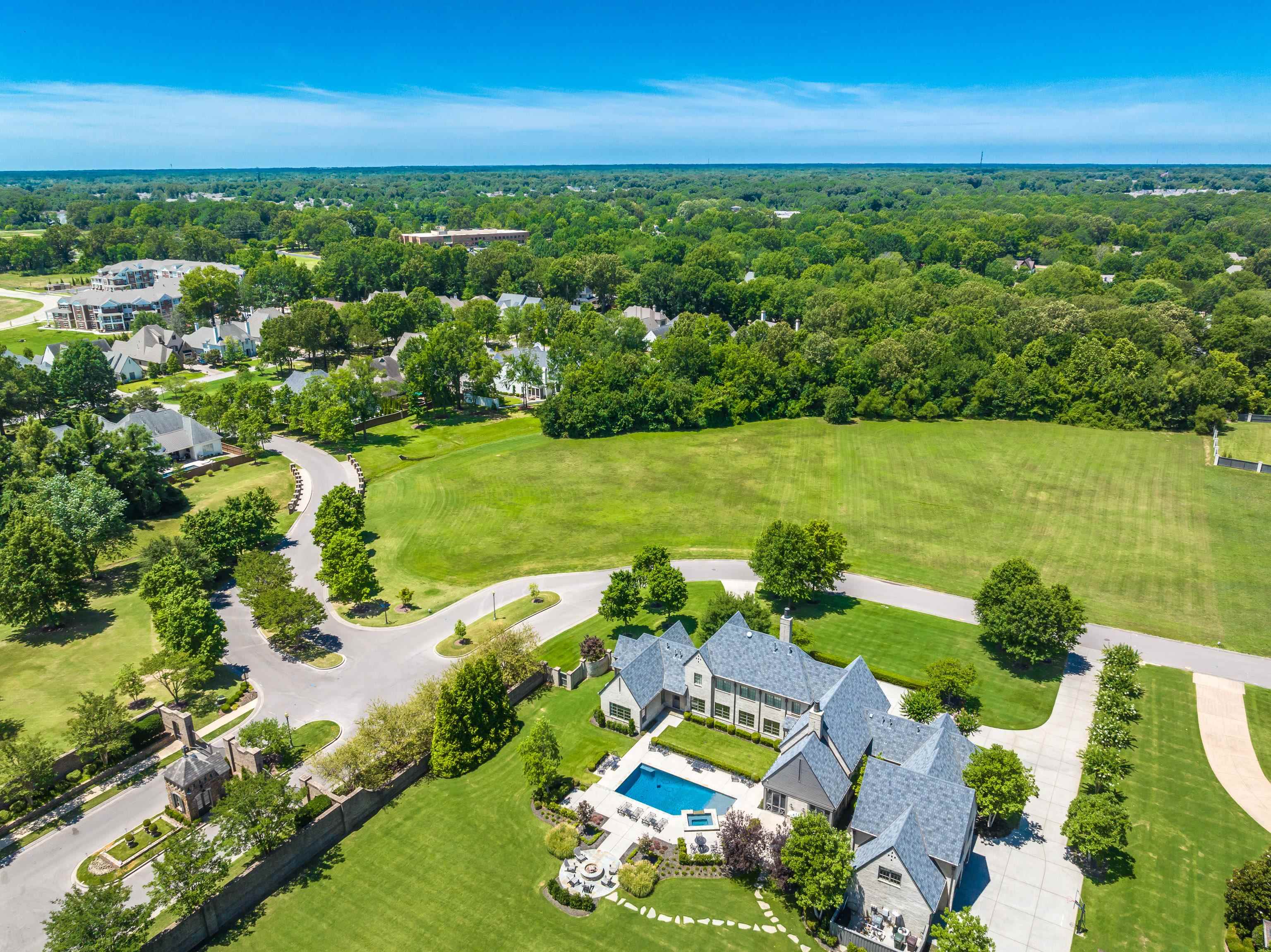 0 Dubray Manor Drive Collierville, TN 38017 - Photo 10 of 12 an aerial view of a houses with a yard