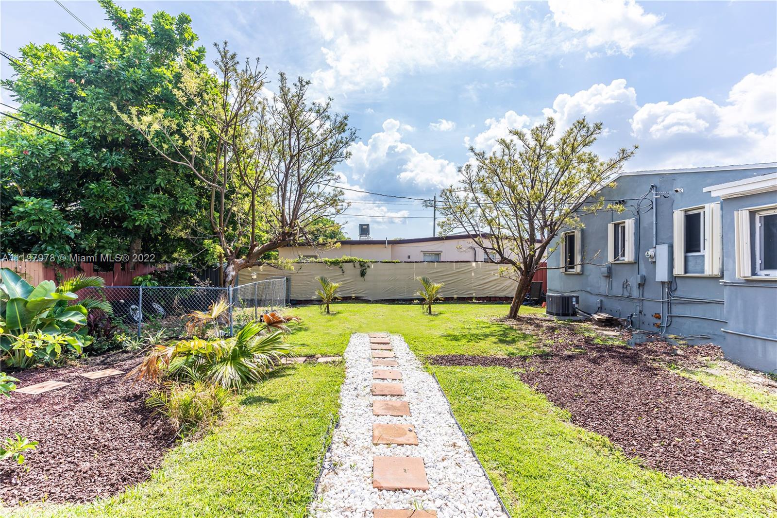 2123 Funston Street Hollywood, FL 33020 - Photo 21 of 30 a view of a pathway with a yard