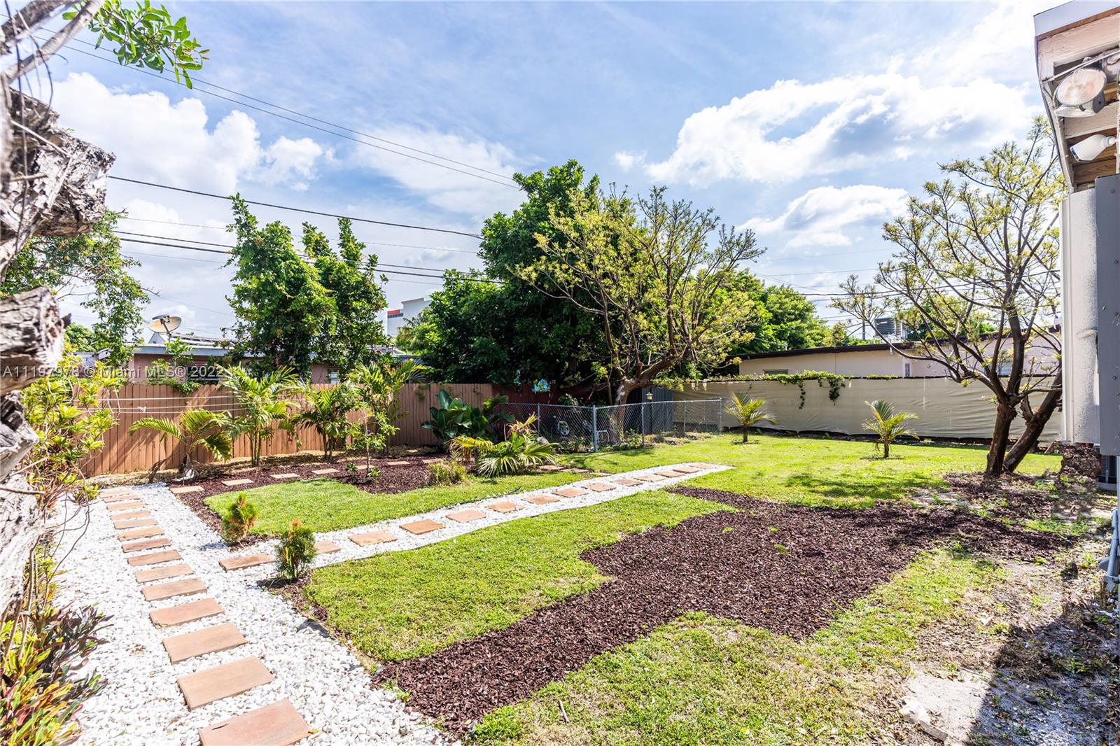 2123 Funston Street Hollywood, FL 33020 - Photo 24 of 30 a view of backyard with green space
