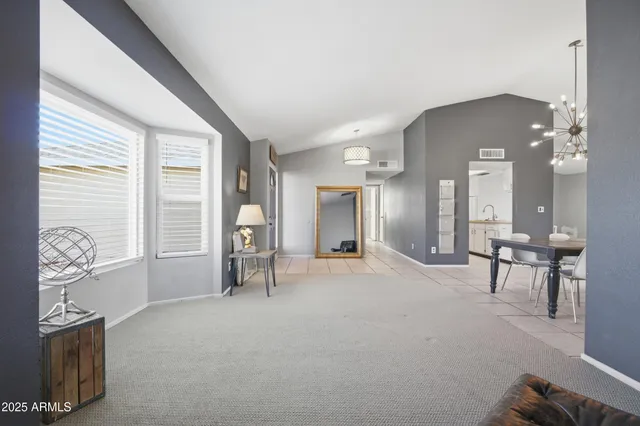 a view of livingroom with furniture