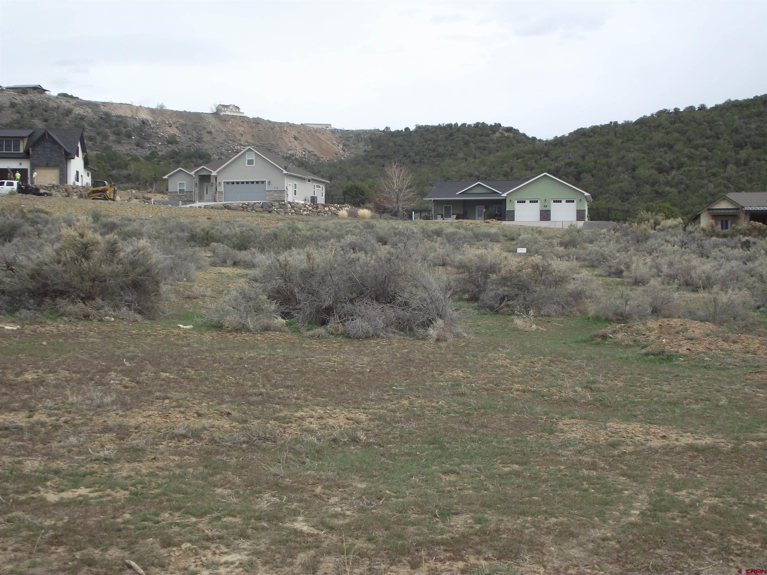 735 Southeast Pinyon Street Cedaredge, CO 81413 - Photo 10 of 12 a view of a dry field with mountains in the background