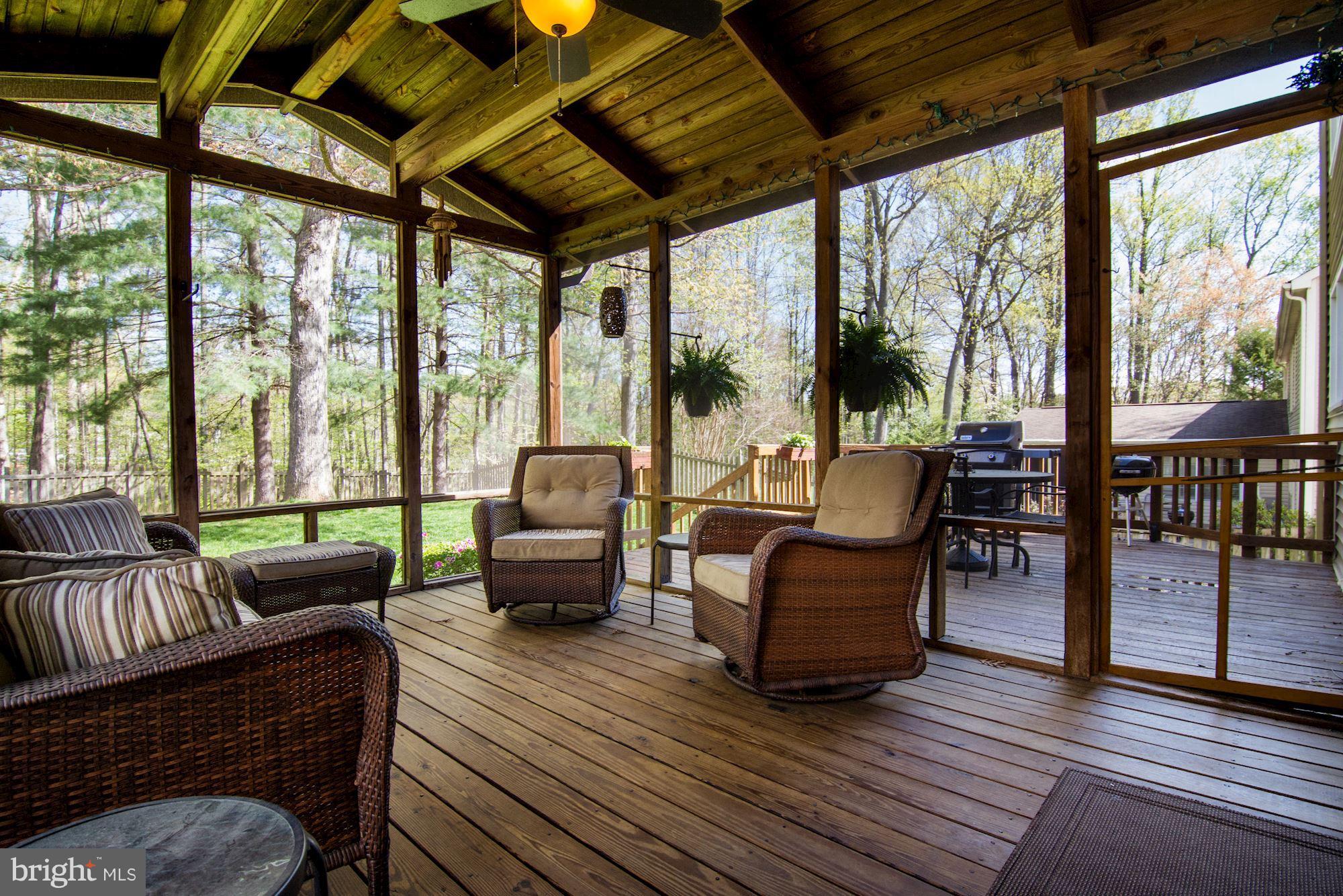 9504 Retriever Road Burke, VA 22015 - Photo 29 of 30 Screened Porch