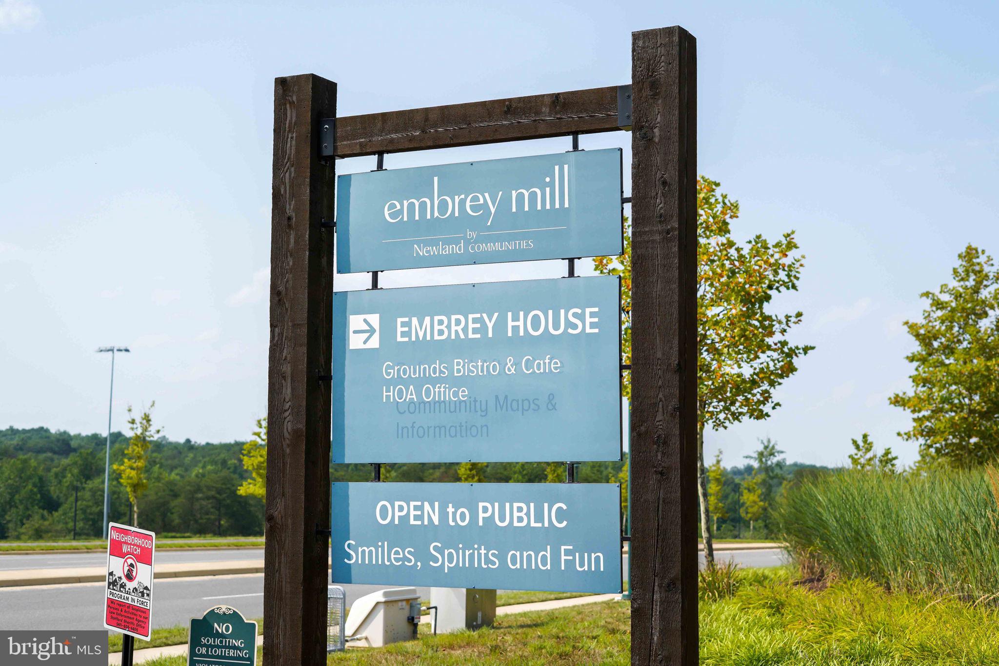 214 Shields Road Stafford, VA 22554 - Photo 40 of 47 Welcome to Embrey Mill: Community Hub