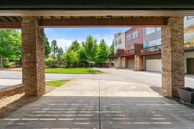 a view of outdoor space yard and swimming pool