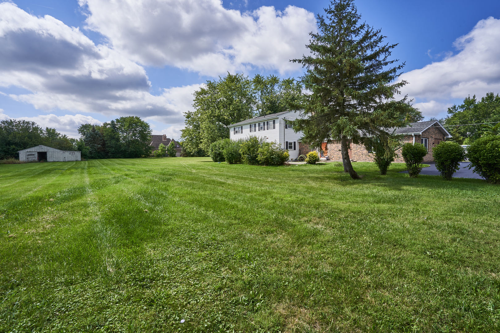 24W175 Hobson Road Naperville, IL 60540 - Photo 4 of 30 a view of a big yard with plants and large trees